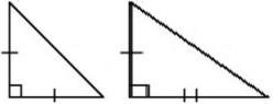 null Two equilateral triangles with all angles marked.