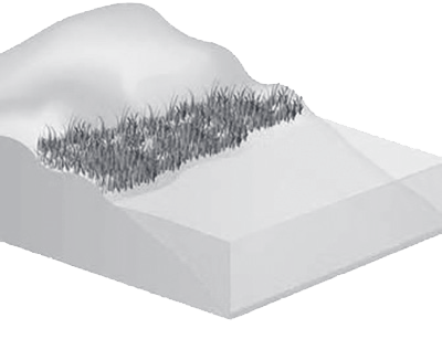 Bulkhead shoreline diagram