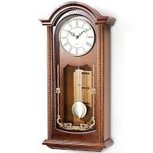 Grandfather clock with a pendulum