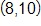 (8,10)