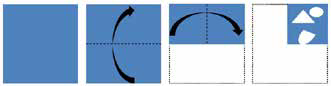 Folding sequence for question 8
