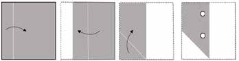 Folding sequence for question 9