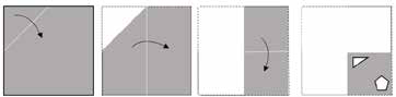 Folding sequence for question 14