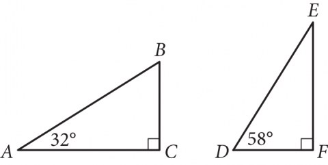 Triangles ABC and DEF