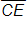 segment CE with bar over CE and question mark