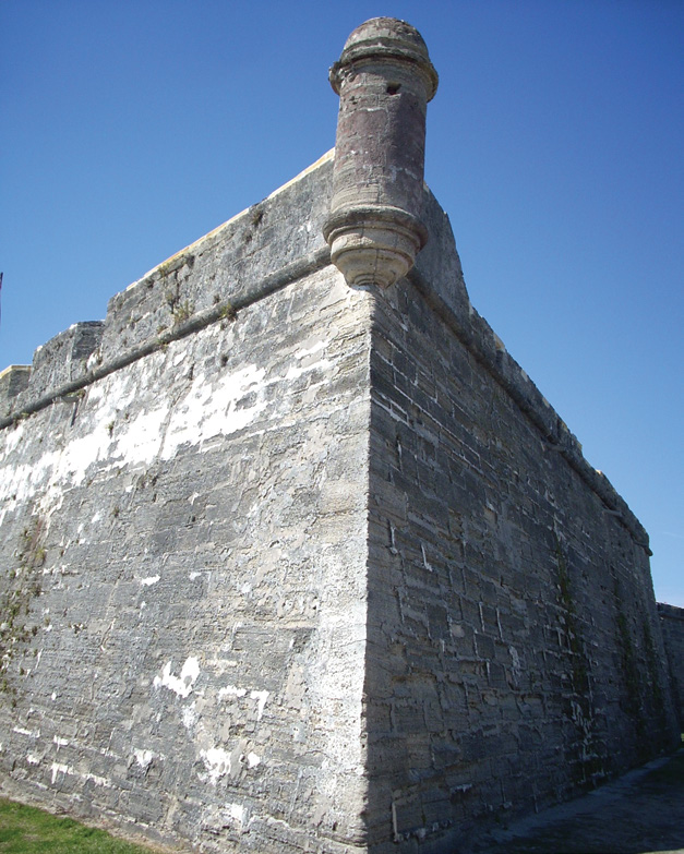 A stone bastion of a fort